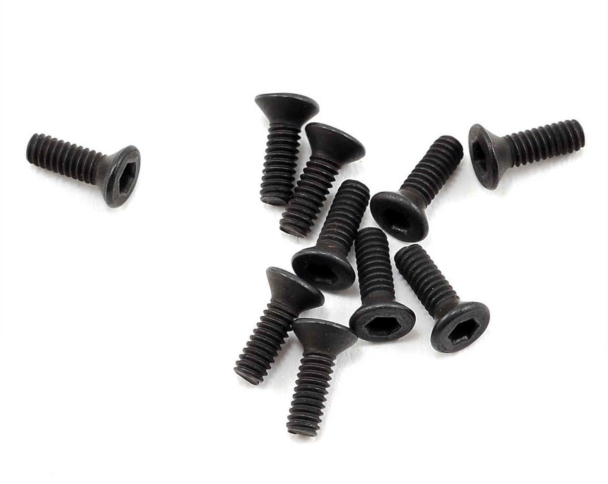 2x6mm SJG Flat Head Hex Screw (10)