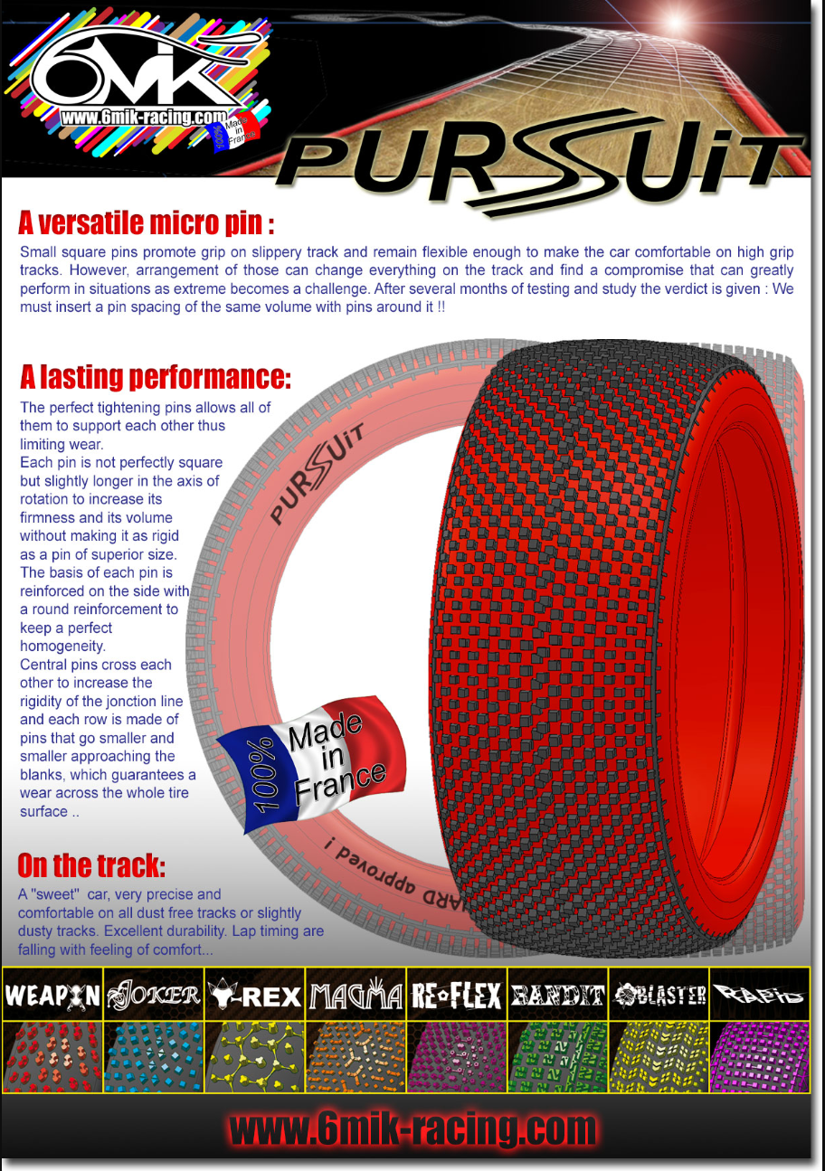6MIK Buggy tires - Pursuit (2)