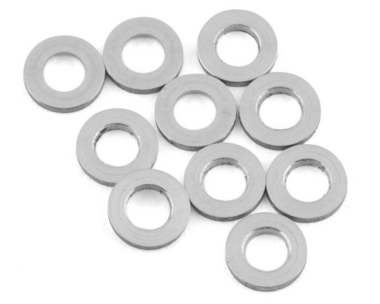 2x4x0.5mm Aluminum Emulsion Damper Shock Washer (10)