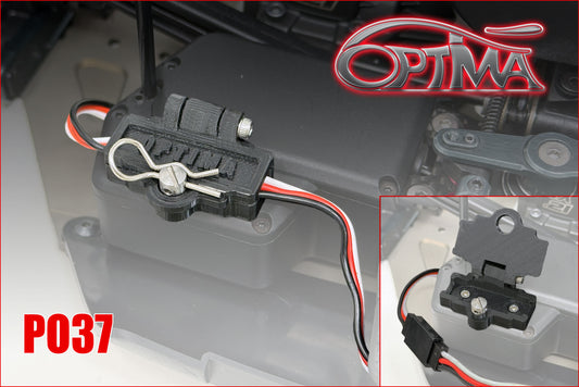 OPTIMA Battery Plug Holder for 1/8 Nitro