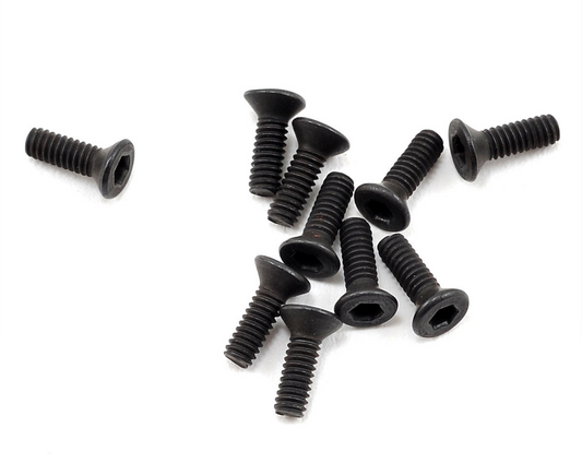 2x6mm SJG Flat Head Hex Screw (10)