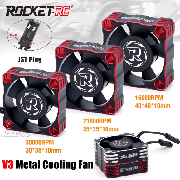 Rocket-RC V3 Metal Cooling Fan
