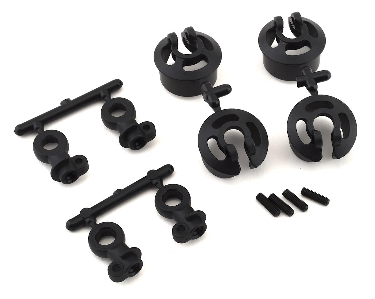 Large Radius Locking Shock Rod End & Spring Perch Set